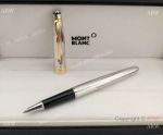 AAA Replica Montblanc Meisterstuck Silver Stripped Rollerball Pens